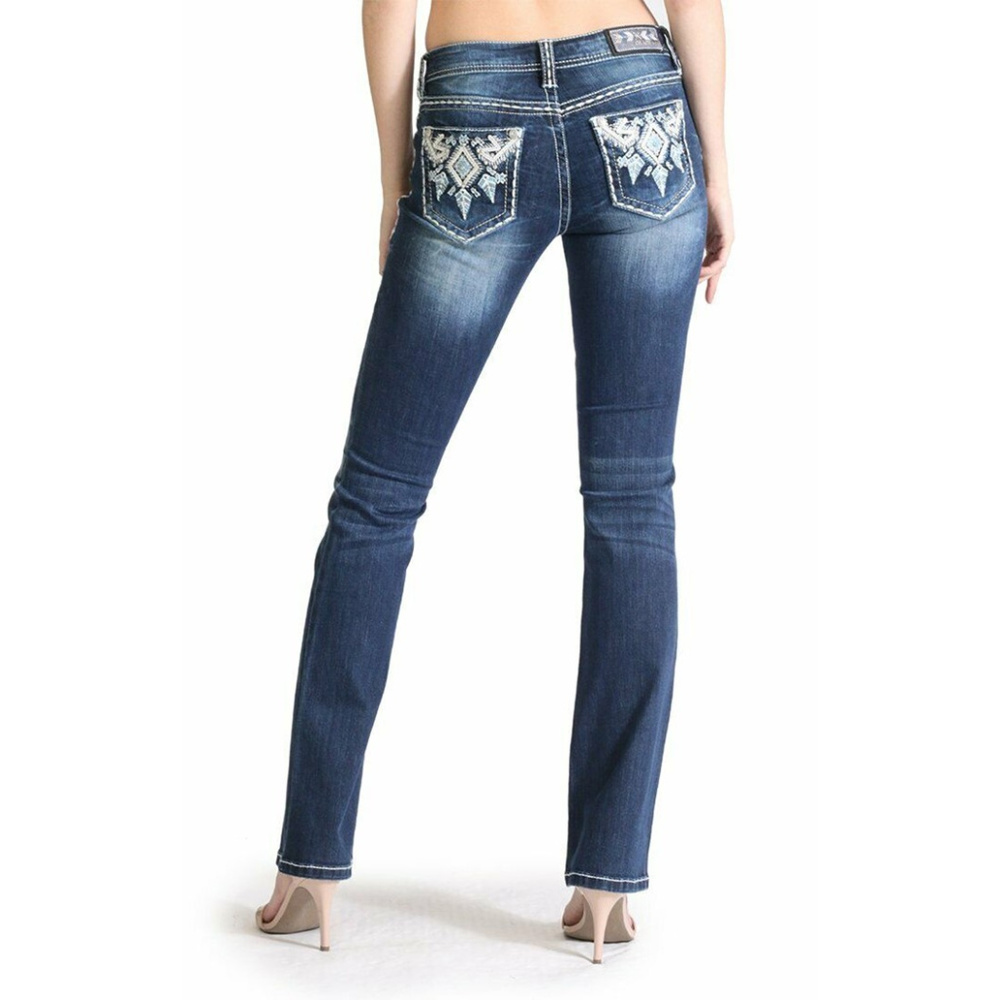 Grace in LA Women's Bootcut Stretch Jeans - Picture 4 of 4